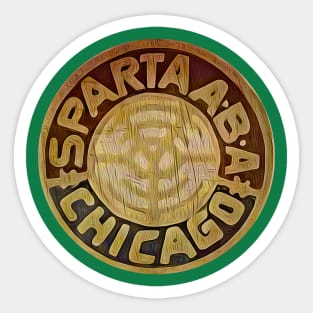 Chicago Sparta Soccer Sticker